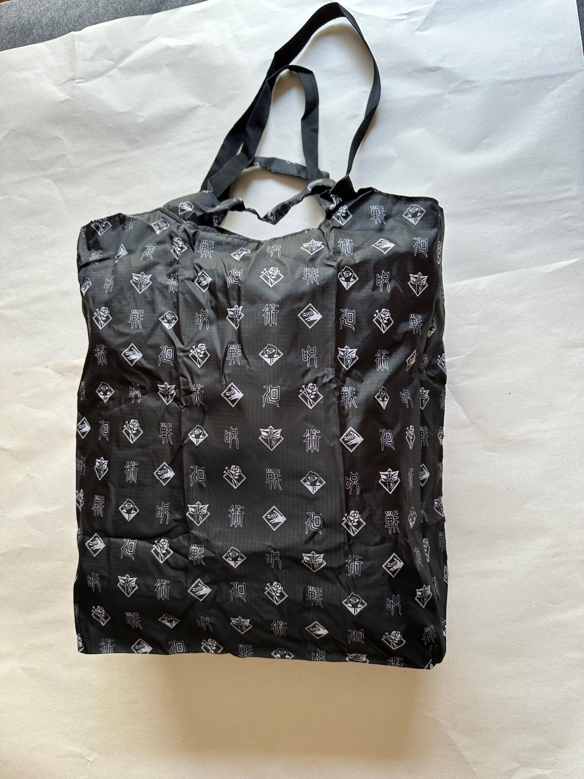 Jujutsu Kaisen Uniqlo Reusable Bag Black