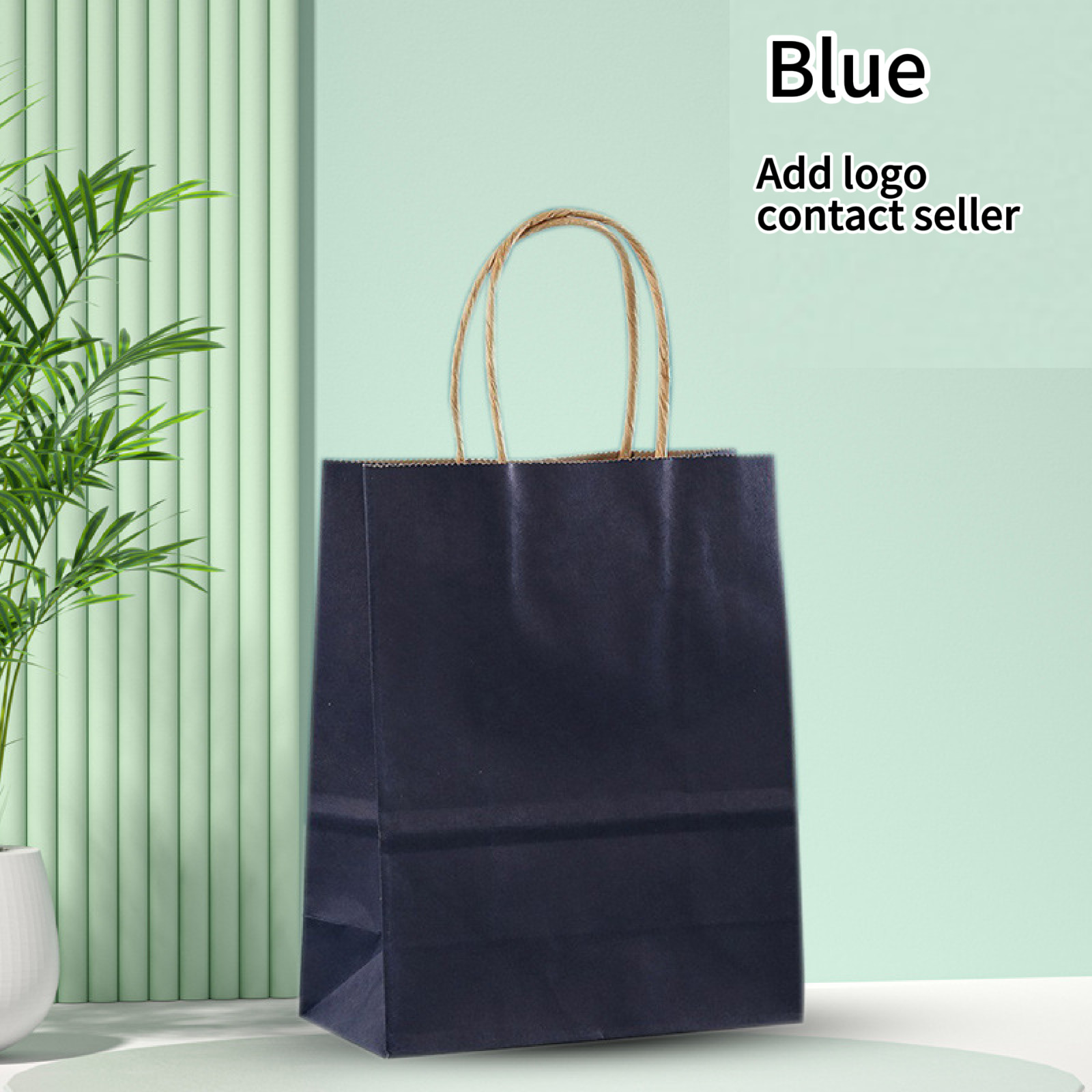 200pcs Bulk Kraft Paper Bags Wholesale, Custom Logo Printed Recyclable bags