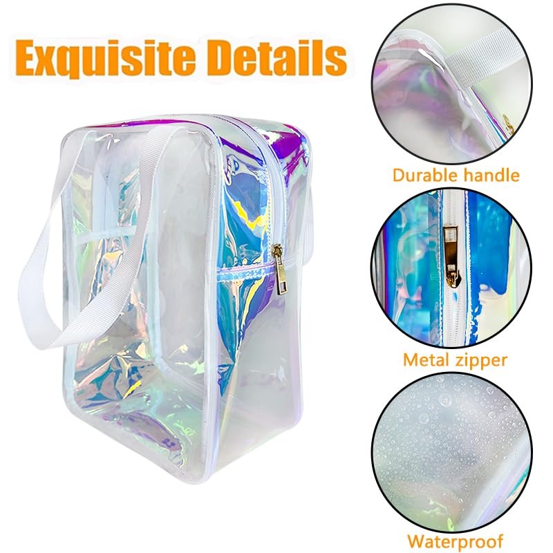 TotePrint Holographic Makeup Bag – 8.66″x11.8″x3.94″, A240035-D2151-437-1012