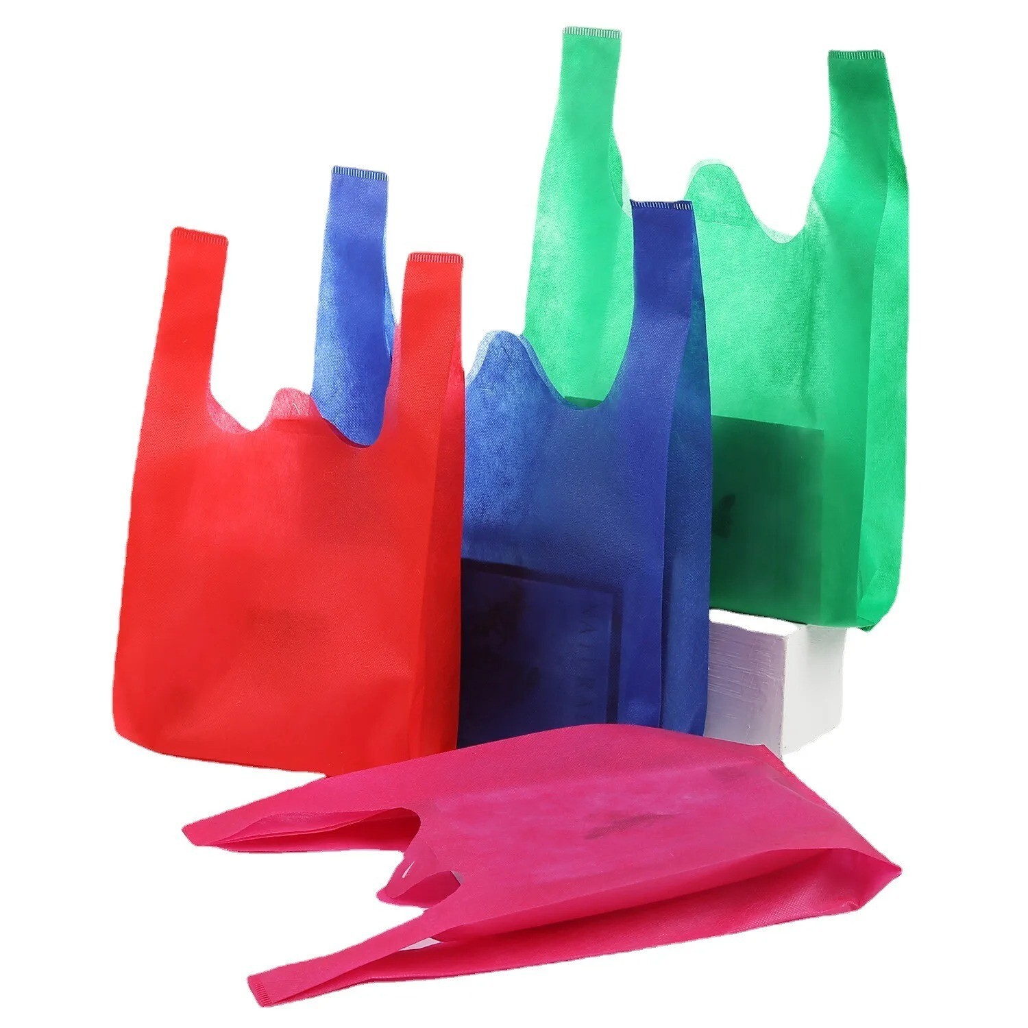 SALE Lot 150 pcs Non-woven Handbag Reusable Shopping Bags Small Medium Large