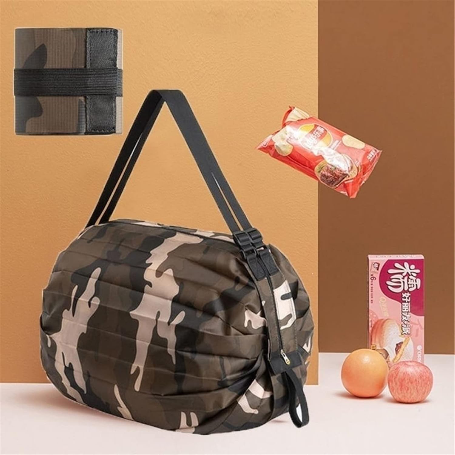 Portable Foldable Shopping Bag Large Capacity Multipurpose Storage Bag Sports Tr