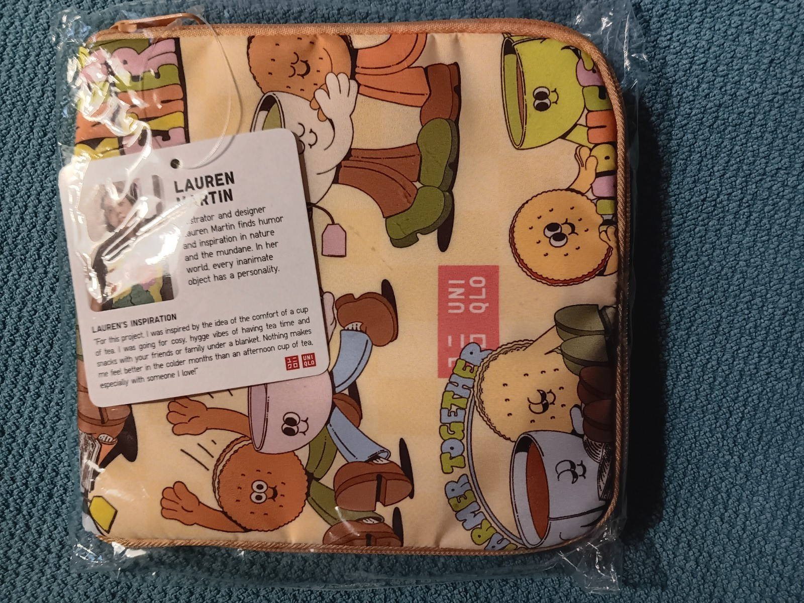 Uniqlo X Lauren Martin – Warmer Together – Collapsible Tote Bag NIP