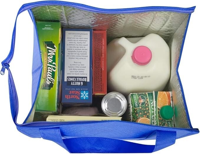 Large Capacity Heavy Duty Insulated Smart Shopping Bag