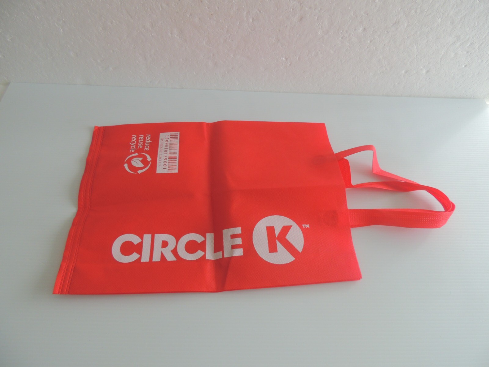 K-CIRCLE BRANDED Shopping BAG FROM BALI INDONASIA RED, GREEN.