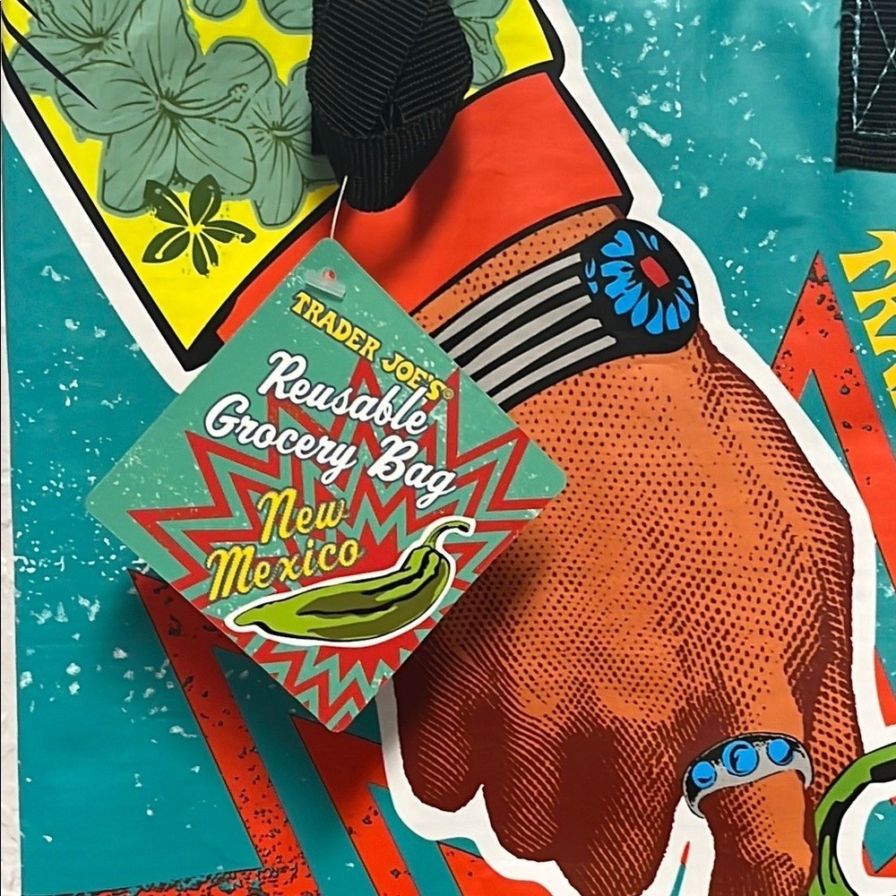 Trader Joe’s New Mexico Land of Enchantment Chile Reusable Plastic Tote …
