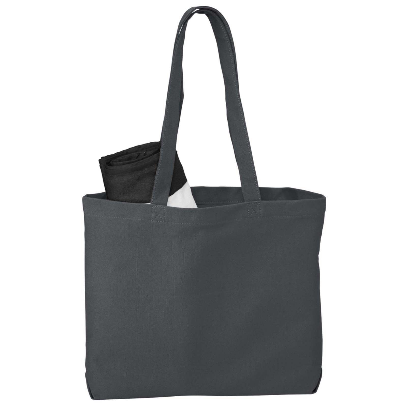 PORT AUTHORITY Beach Wash Tote Bag – Canvas Shoulder Hand Bag – Shopping Boat