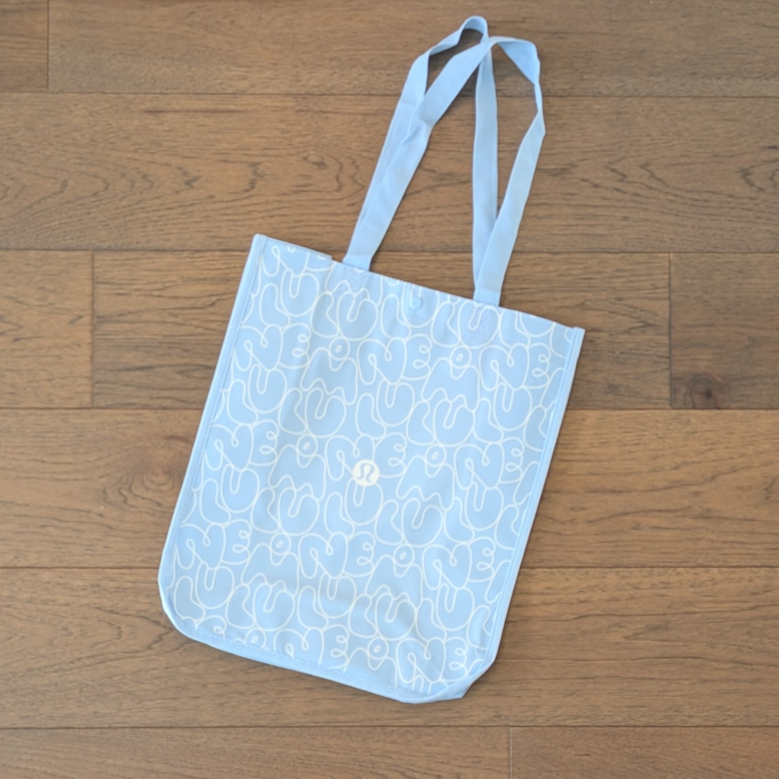 Lululemon Large Reusable Shopping Tote Lunch Bag 🩵 Light Blue 🩵 *NEW!* Ships⚡