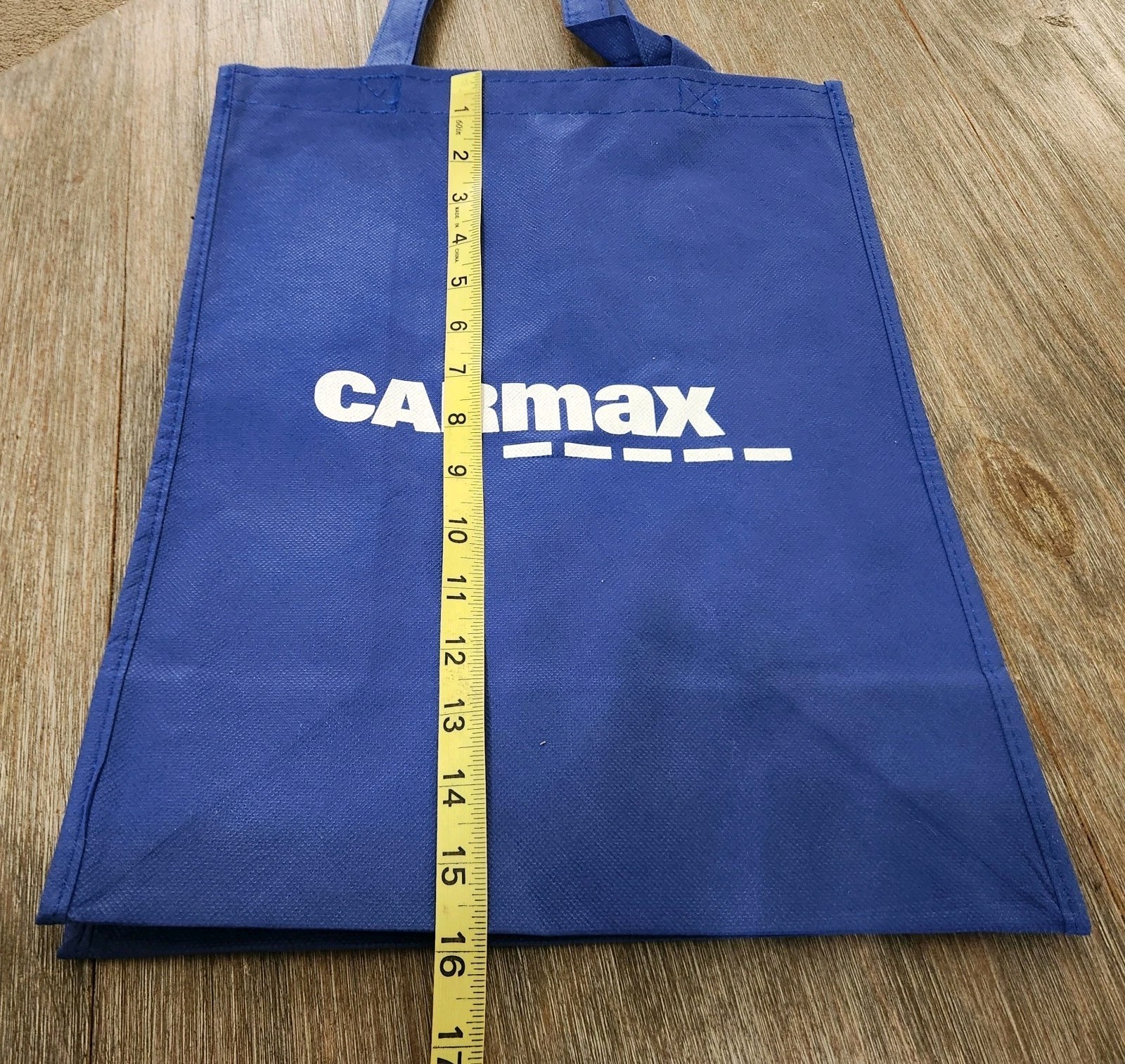 Car Max Blue w/White Reusable Tote Bag
