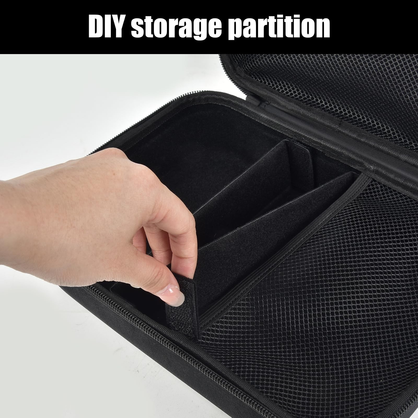 Tattoo Travel Case for Wormhole & Vidattx Gun Kits – Storage Black