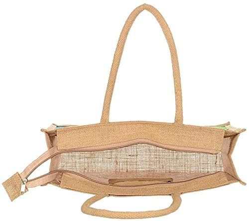 Reusable Jute Bags,Eco-Friendly Jute Bag | Printed Tiffin/Lunch/Shopping/Groc…