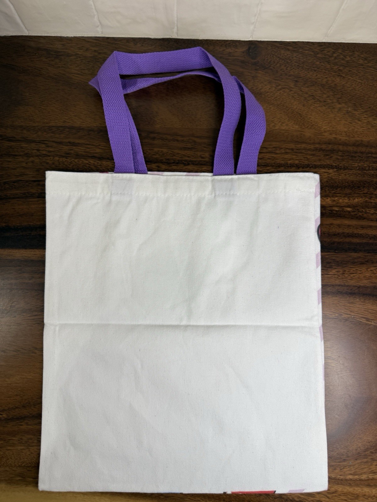 Hello Kitty Reusable Canvas Tote Bag With Handles Grocery Shopping School Bag