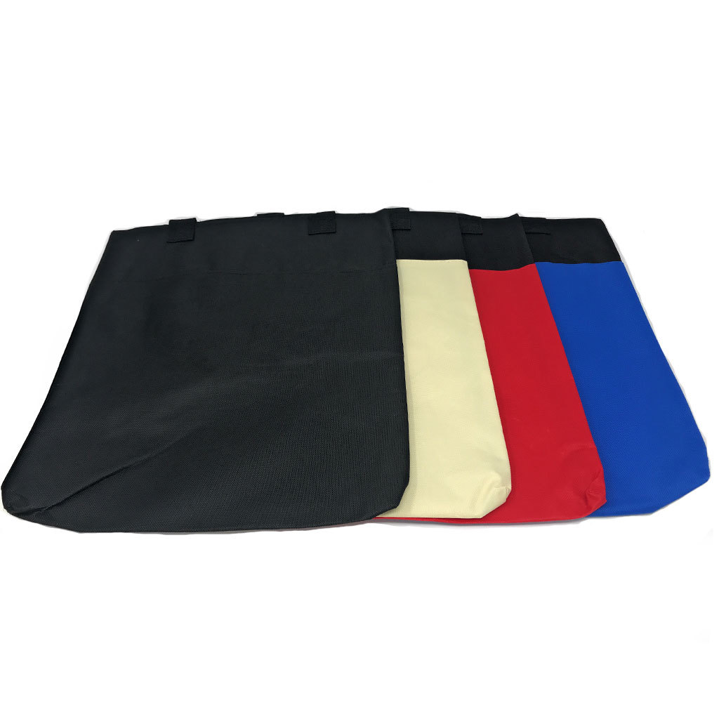 4 Pack Reusable Grocery Shopping Bags Totes Travel Gym Sports Plain 14×15