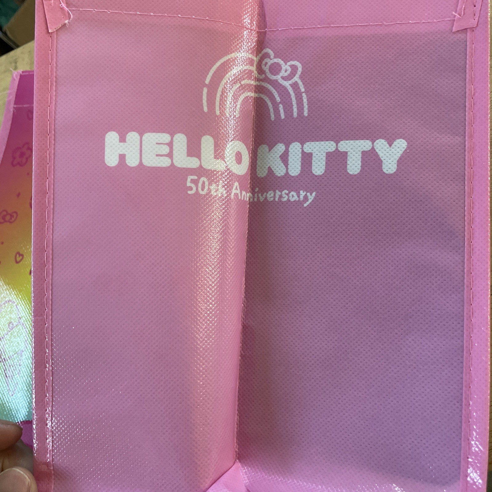 HAWAII ABC Hello Kitty Aloha REUSABLE SHOPPING BAG , 50th anniversary Sanrio
