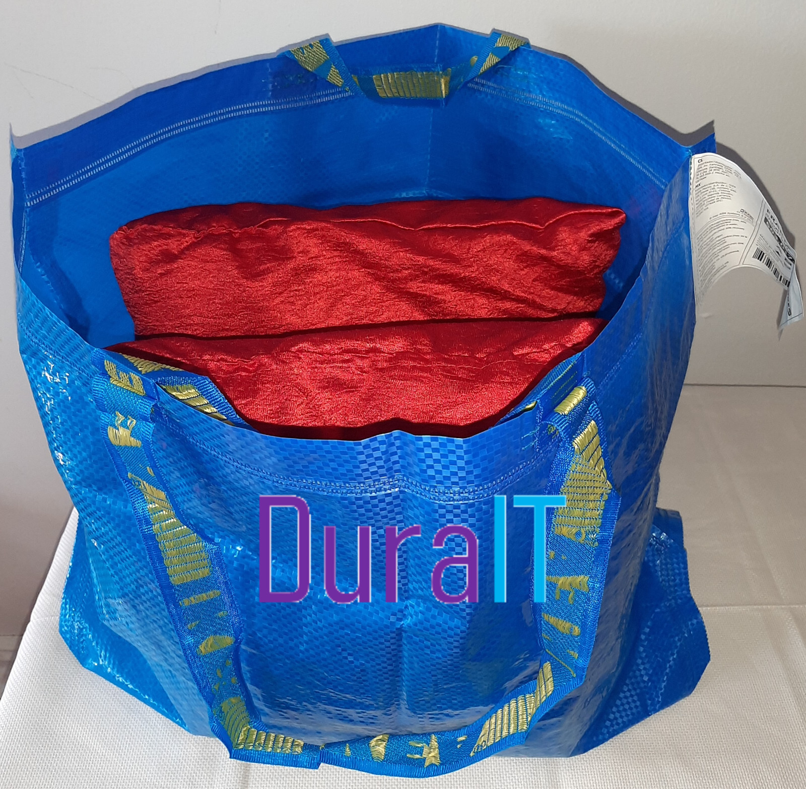 Medium 4 new strong ikea durable eco tote bag frakta grocery shopping laundry
