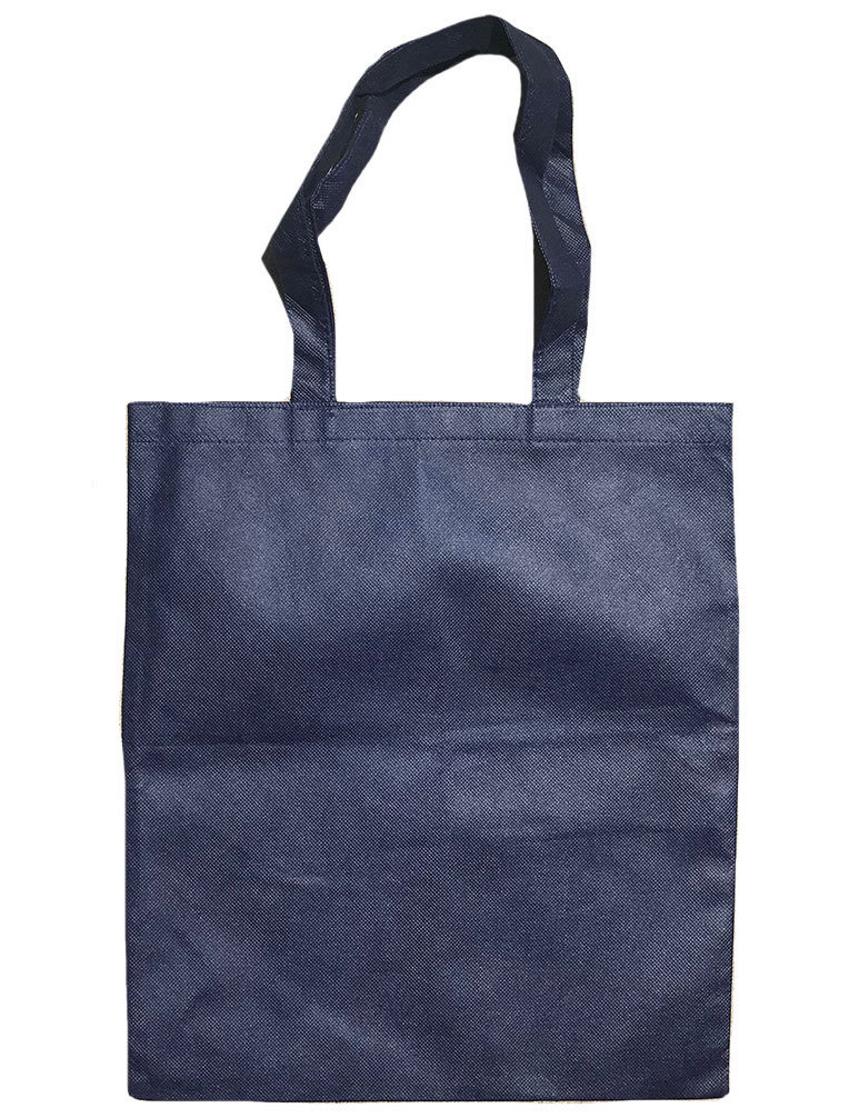 Plain Reusable Grocery Shopping Totes Bag Bags Recycled Eco Friendly Solid 15″