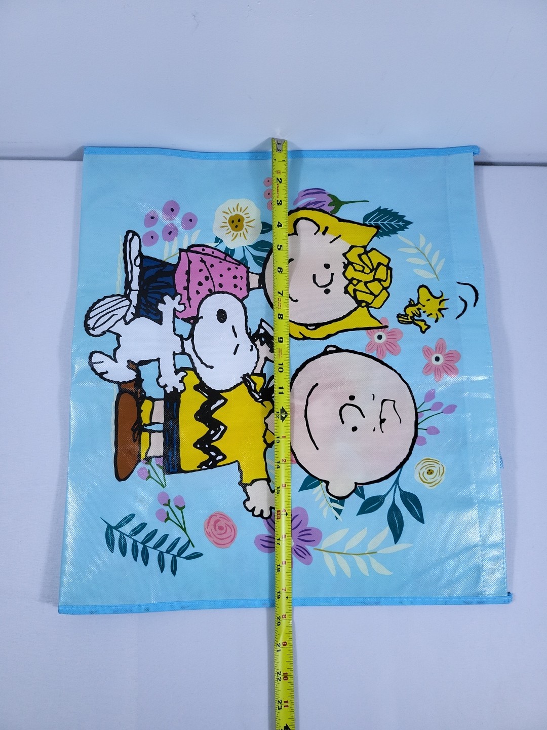 Peanuts New Snoopy & Gang Reusable Shopping Bag Grocery Travel Bag