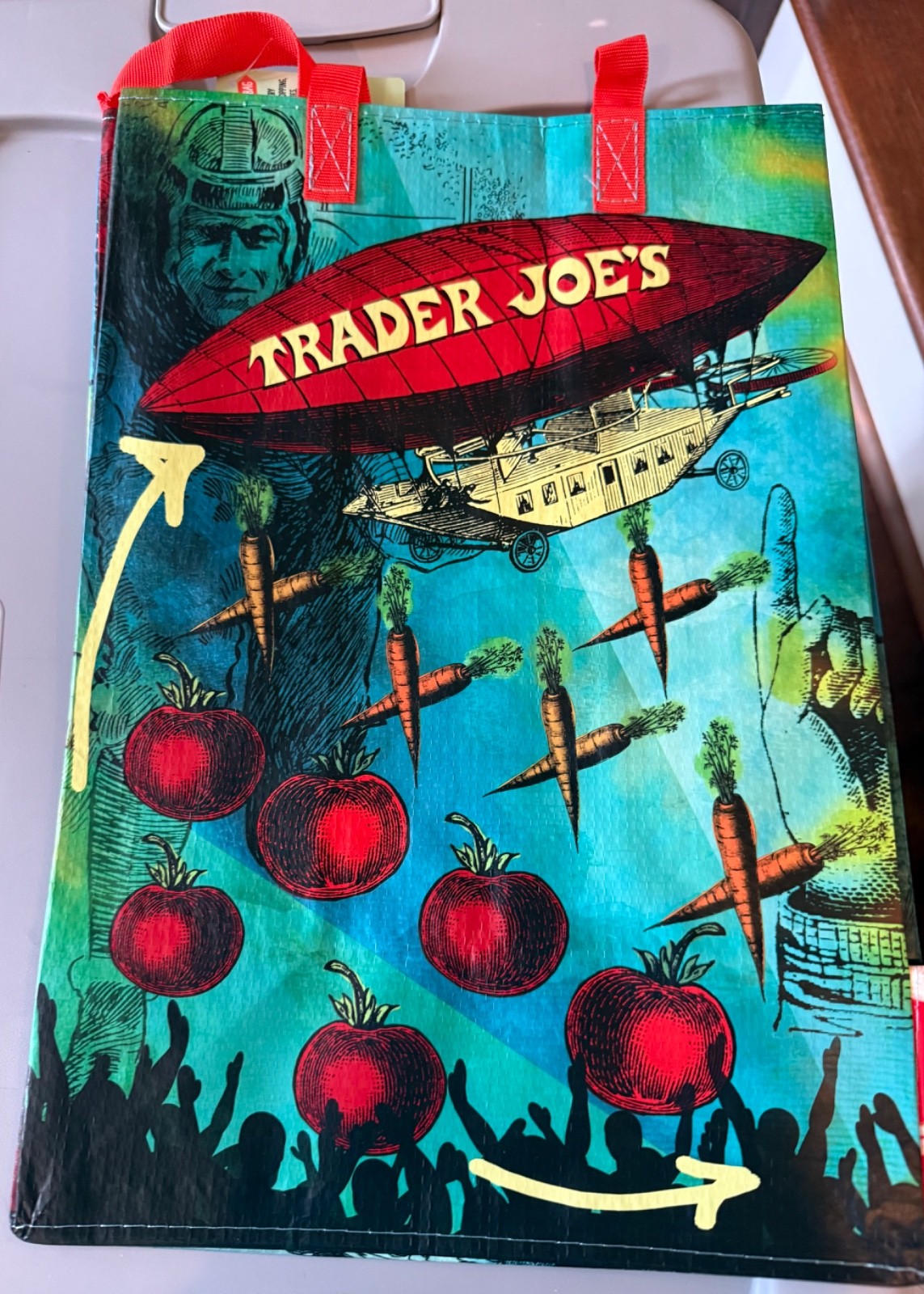 NWT Trader Joe’s Eco Reusable Grocery Shopping Tote Bag—Multiple Choices