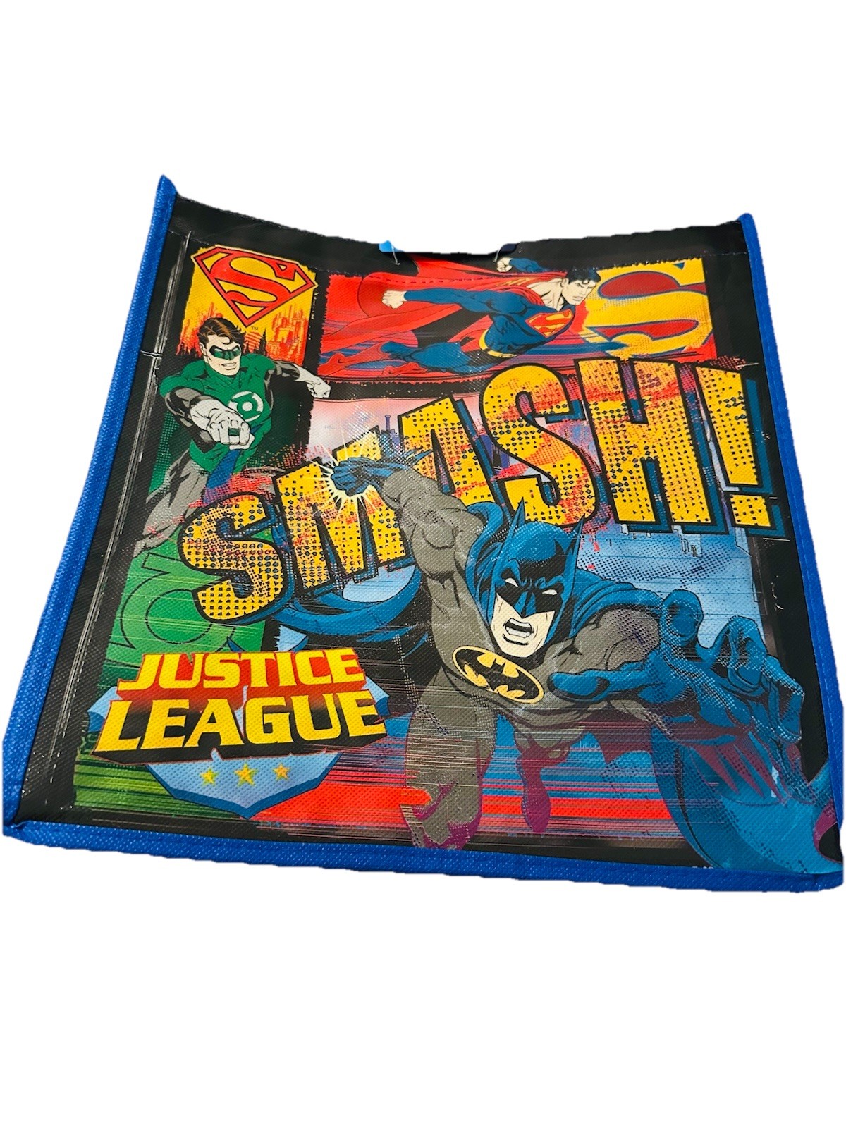 Justice League 13x13x6 Inch Bags Kids Character Party W/handles