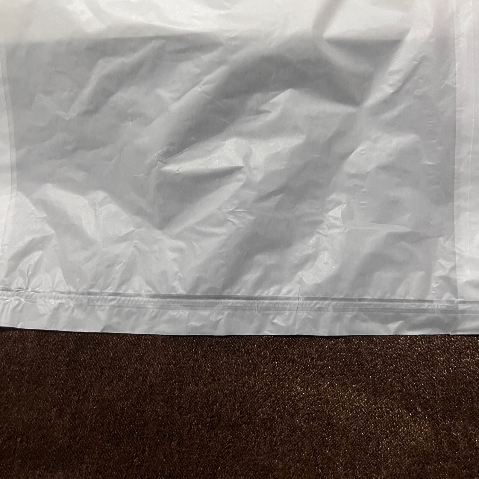 100Pcs Shopping Bag 10.5×16.5in Carry Out Retail Supermarket Grocery White Bag