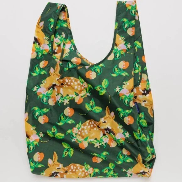 NWT Baggu Standard Reusable Shopping Bag Tote Deer US seller Sold Out Rare