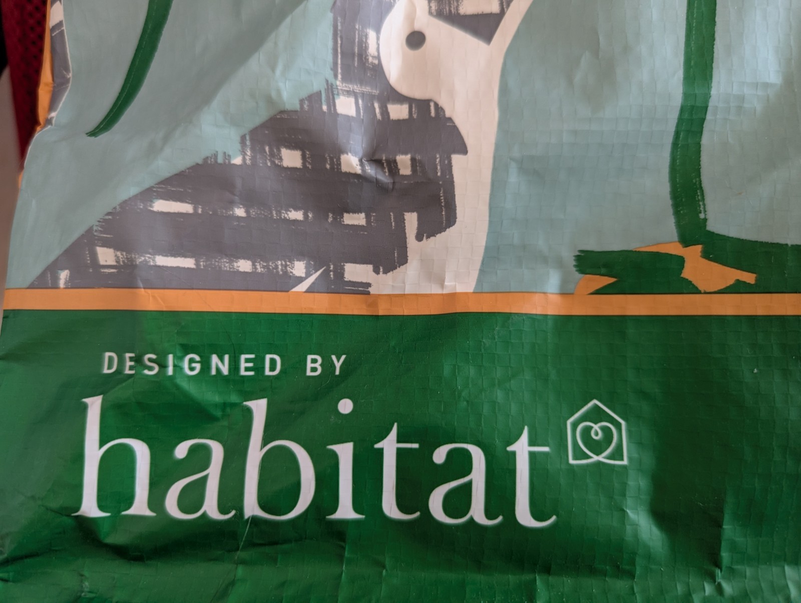 Large Heavy Duty Sainsbury’s Shopper Tote Bag HABITAT Vintage Design