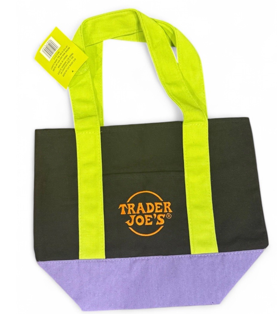 FREE SHIP Trader Joe’s Trick Or Treat Mini Tote Bag 2025 limited Halloween