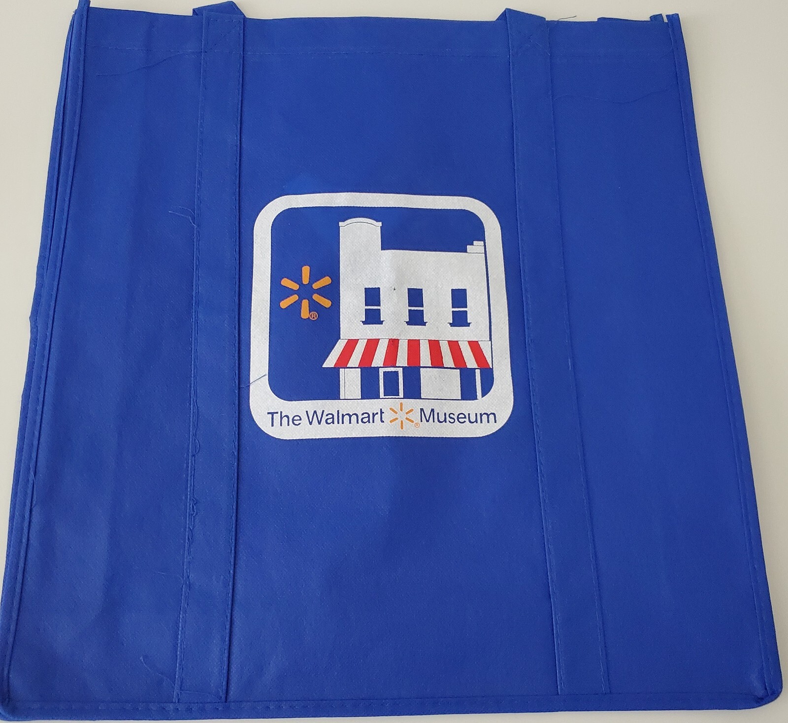 NEW THE WALMART MUSEUM, Arkansas Reusable Shopping/Grocery Bag/Tote, 16x15x4