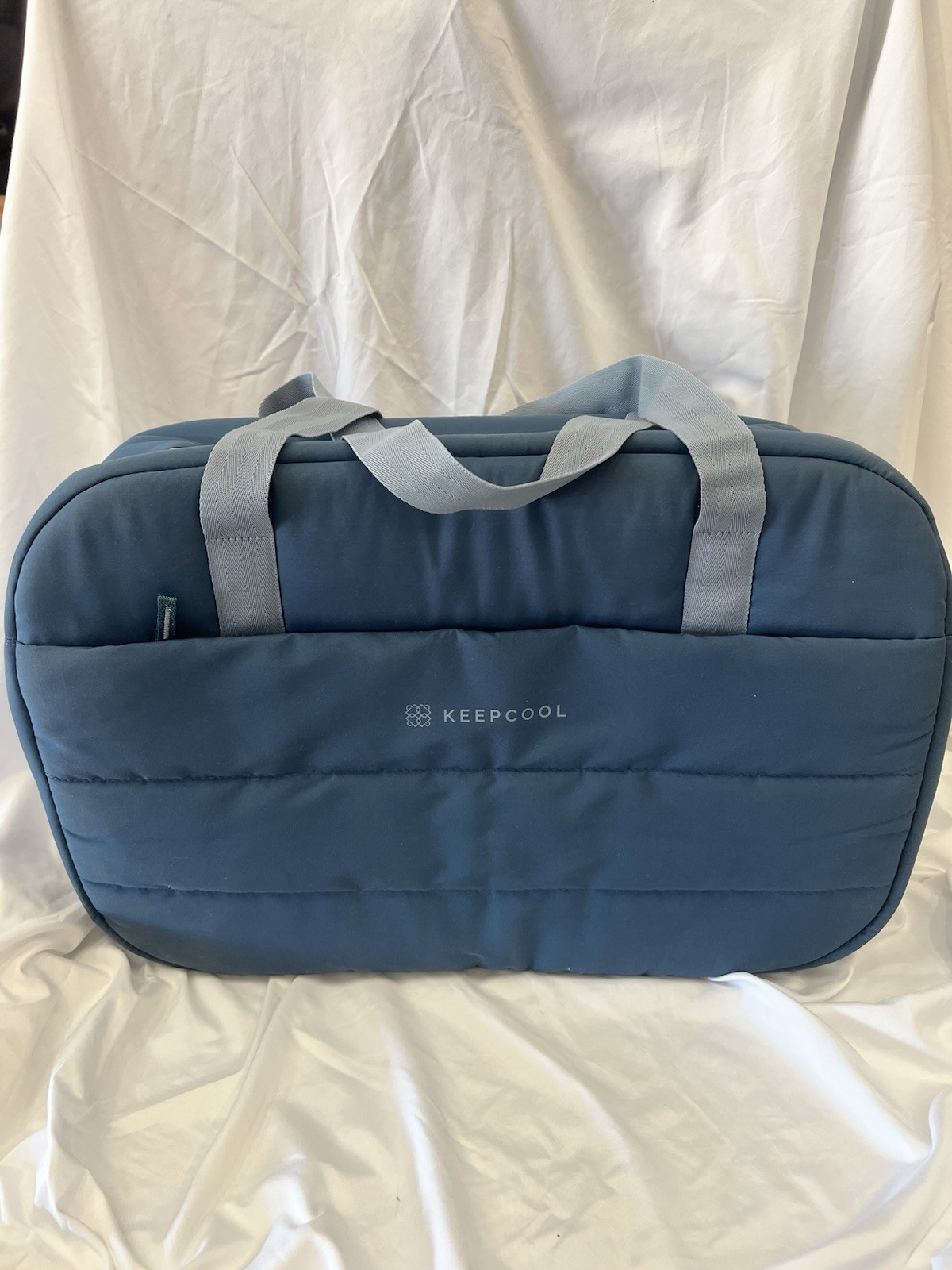 KeepCool Large Shopping Cooler Blue Bag With Handles