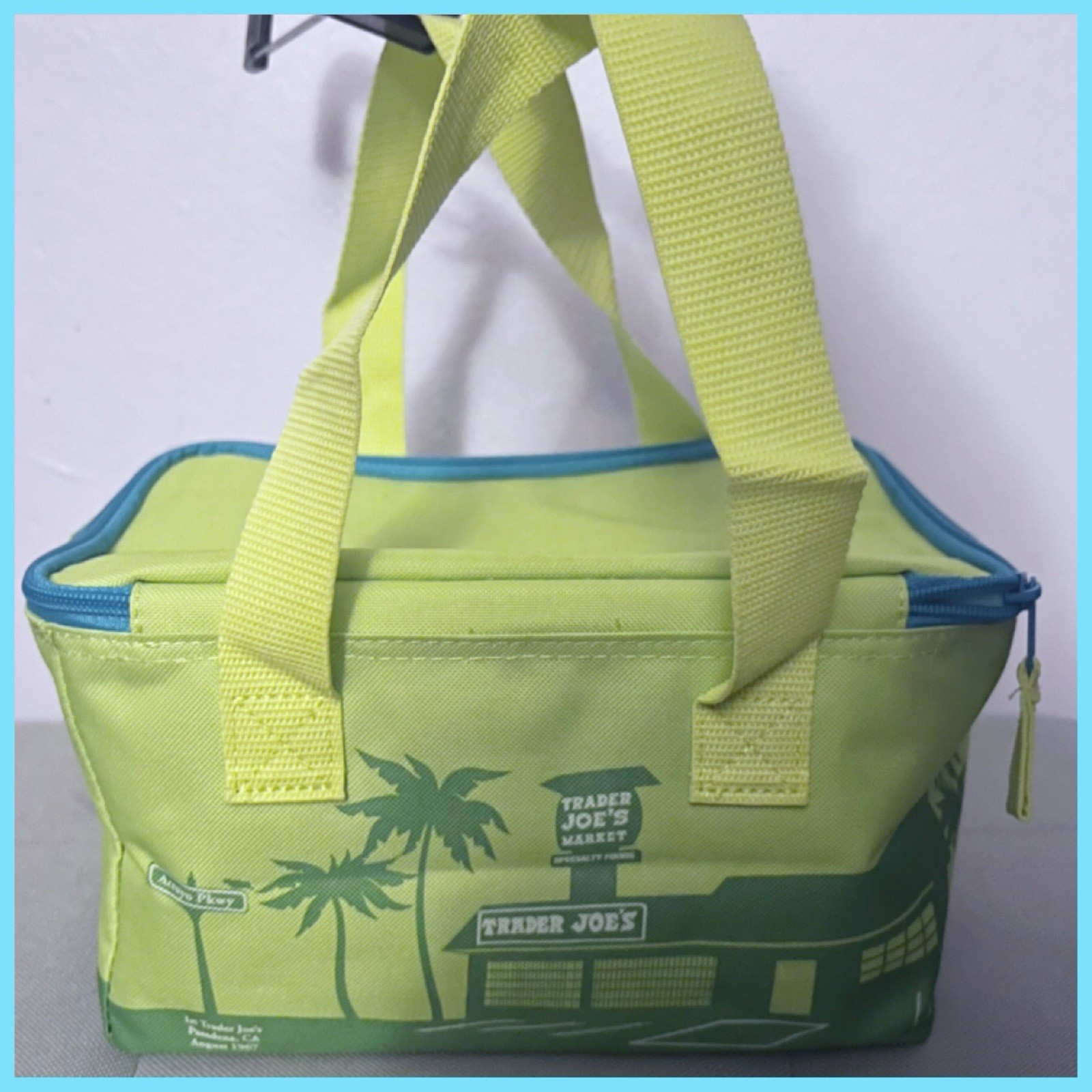 Trader Joe’s Summer 2026 Mini Insulated Bag Limited Edition 1.5 Gal Lime Green