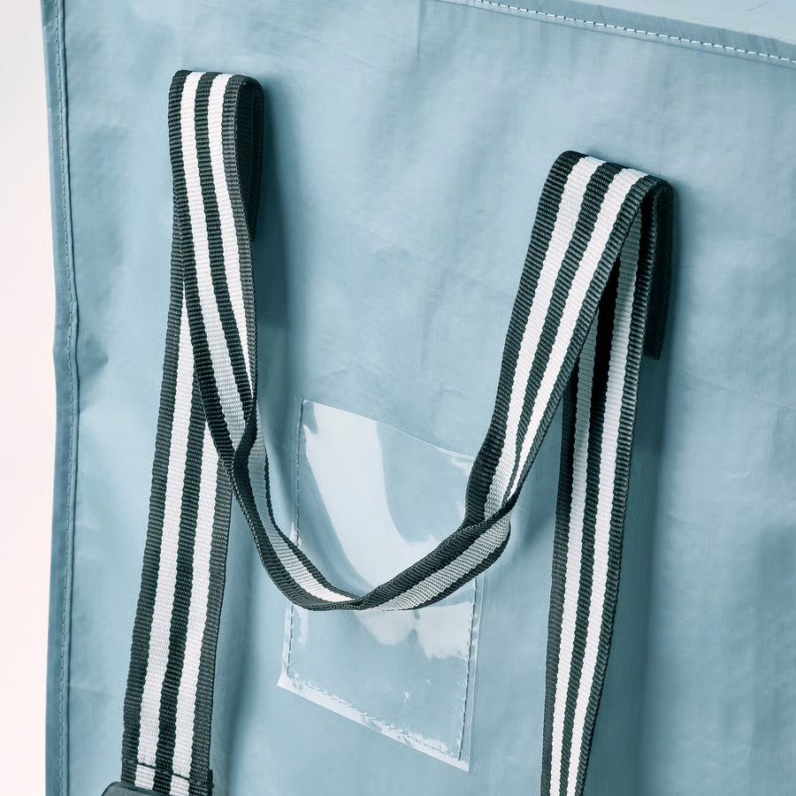 IKEA GÖRSNYGG Bag, blue-15 ¾x11 ¾x23 ½ “/19 gallon