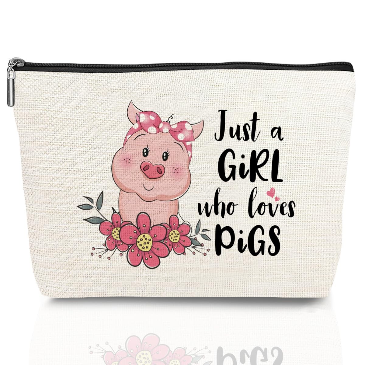 jeilink Pig Gifts Cosmetic Bag for Women Stuff Multicolor559