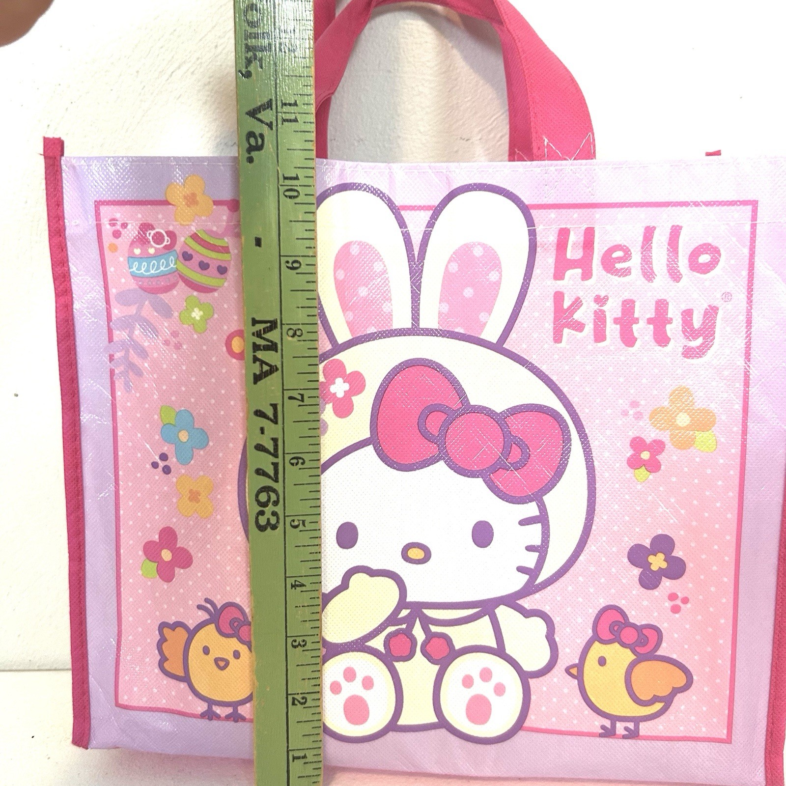 Hello Kitty Easter Tote & My Melody Mini Backpack Sanrio Set Excellent Used