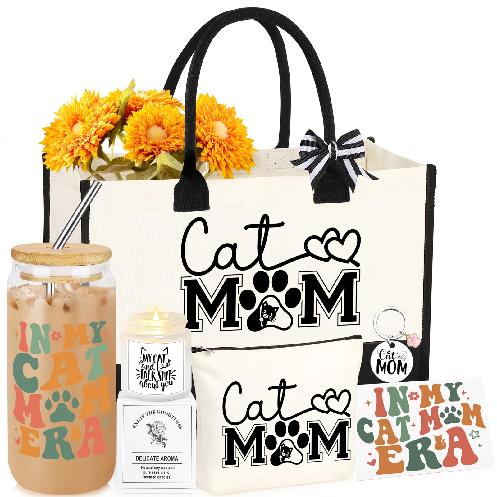 Cat Lover Gifts for Women Cats Mom Gift Cute Present for Cats Lovers Girls