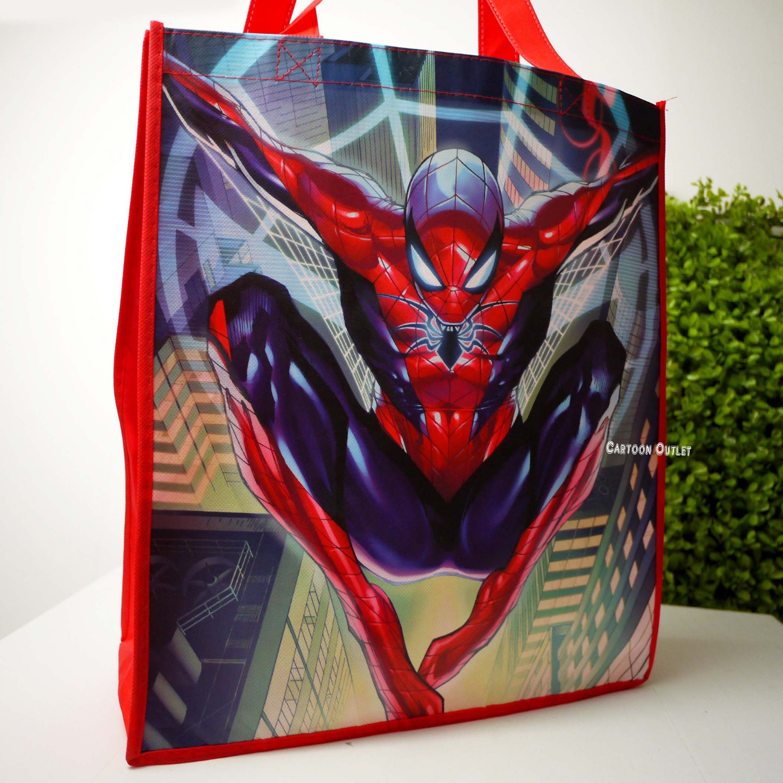 Marvel Spider-Man Reusable Tote Bag 13″ Grocery/Gift Shopping Eco Bag NEW