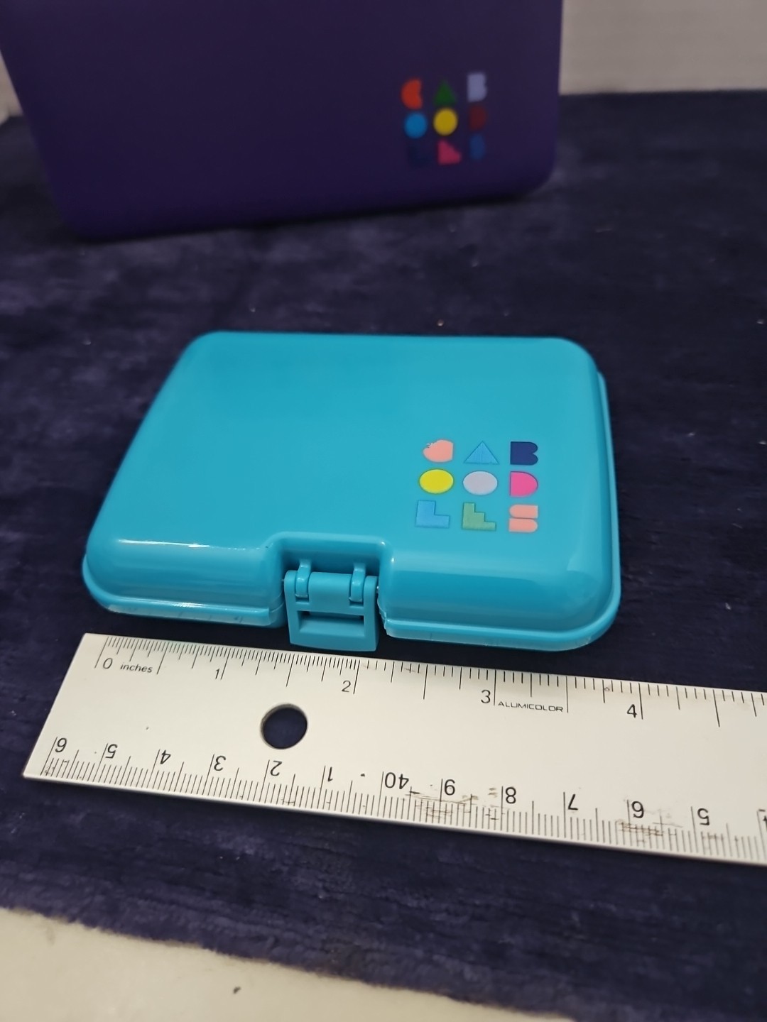 Caboodles Care Pack Companions, Travel Small, 3 Pc, Purple, Snap Shut