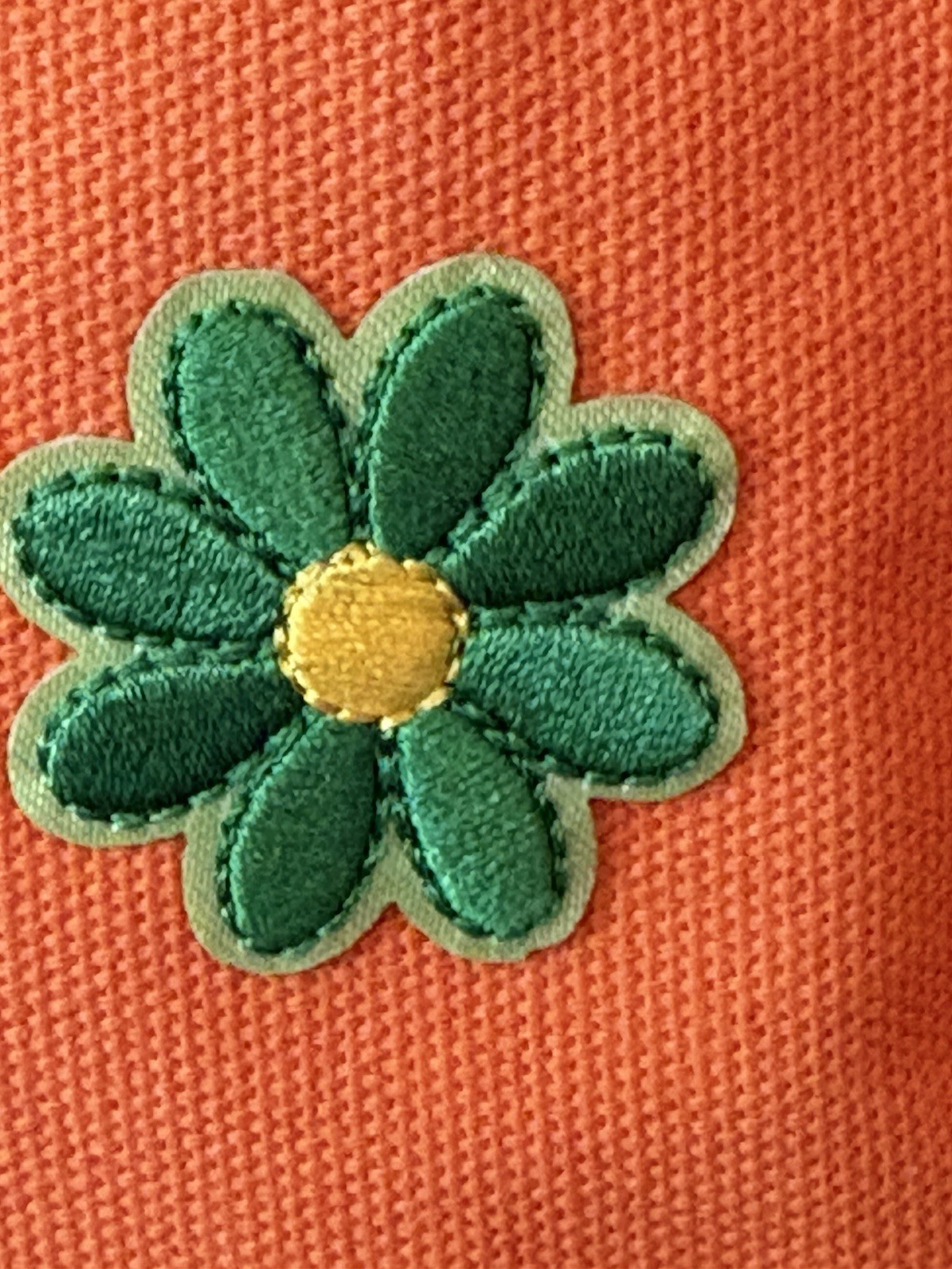 Trader Joe’s Mini Bag Embroidery Special 4 Flowers and 2 Bees