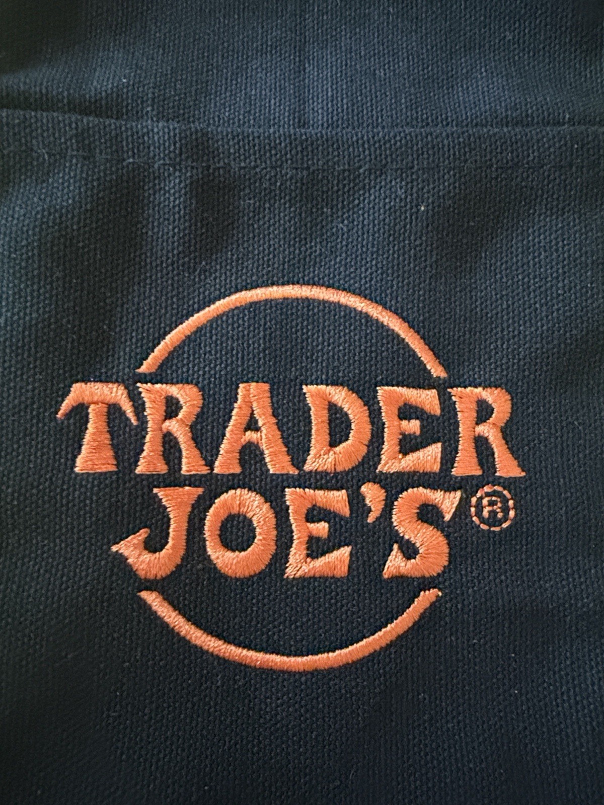 Trader Joe’s Trick-or-Treat Canvas Tote Bag Multicolor Cotton Polyester Foldable