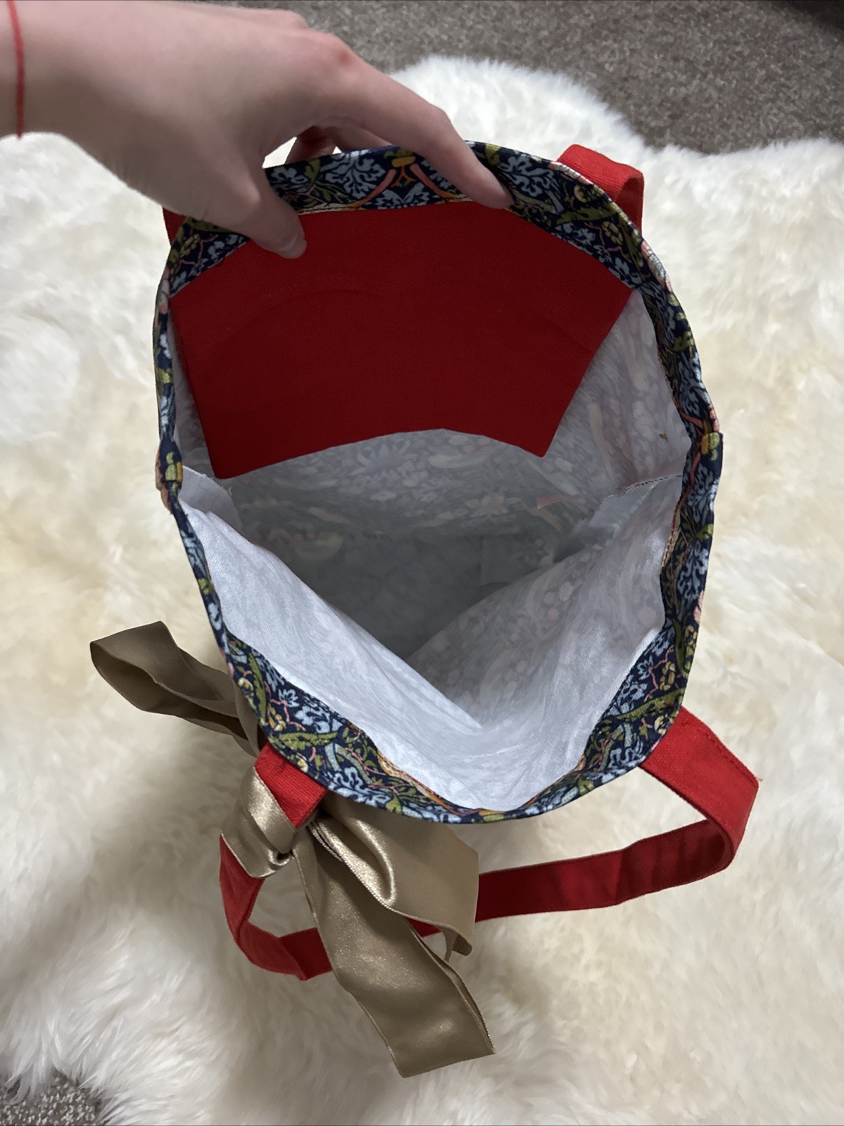 New Traditional Korean 100% Organic Cotton Canvas Shopping Tote Bag