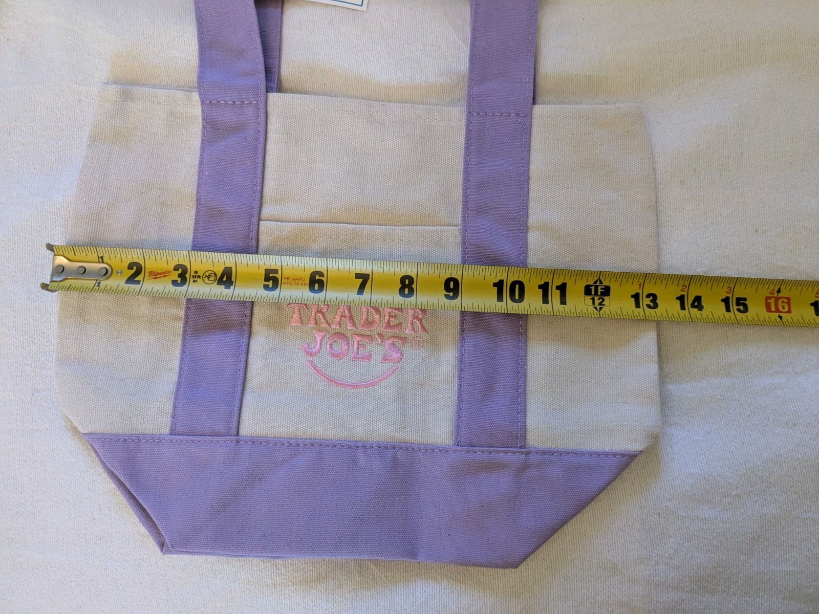 Trader Joe’s Mini Pastel Canvas Tote Bags Set of 4 Easter Colors 2026 Limited