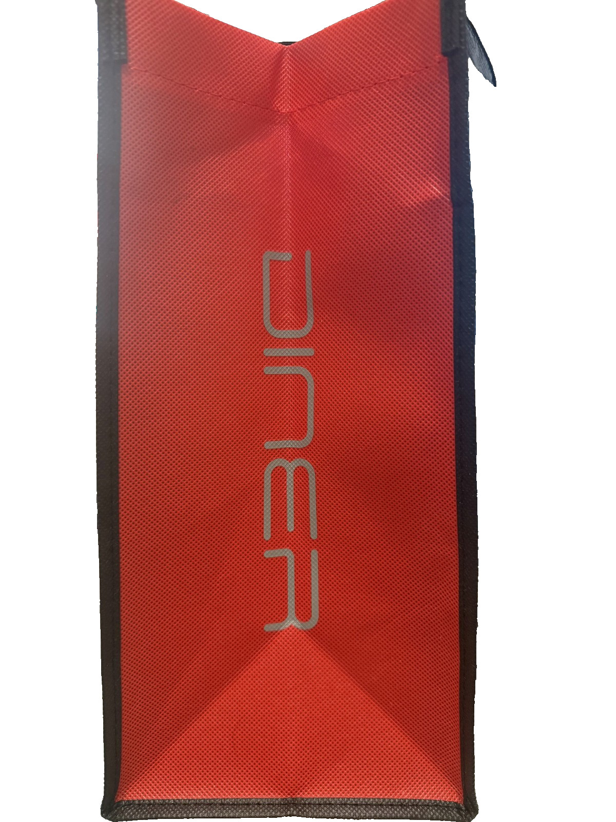 Tesla Diner Exclusive Large Black Red Tote Bag (16x12x6)