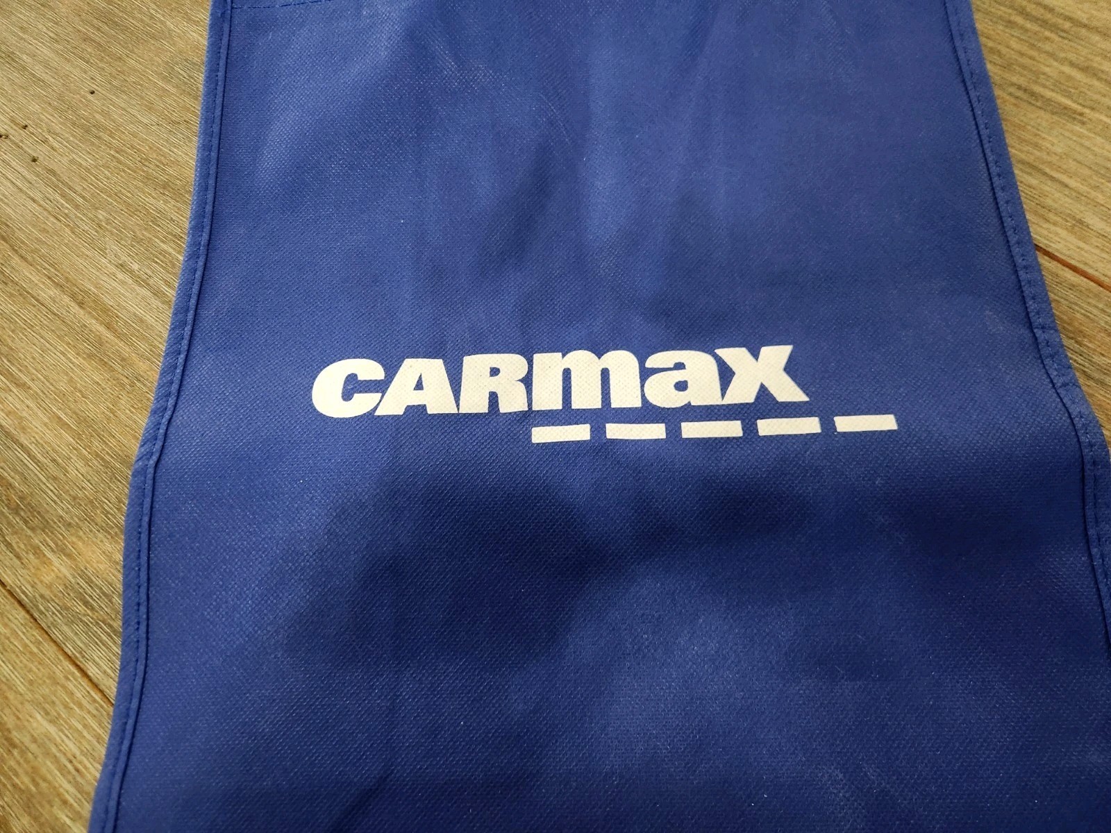 Car Max Blue w/White Reusable Tote Bag