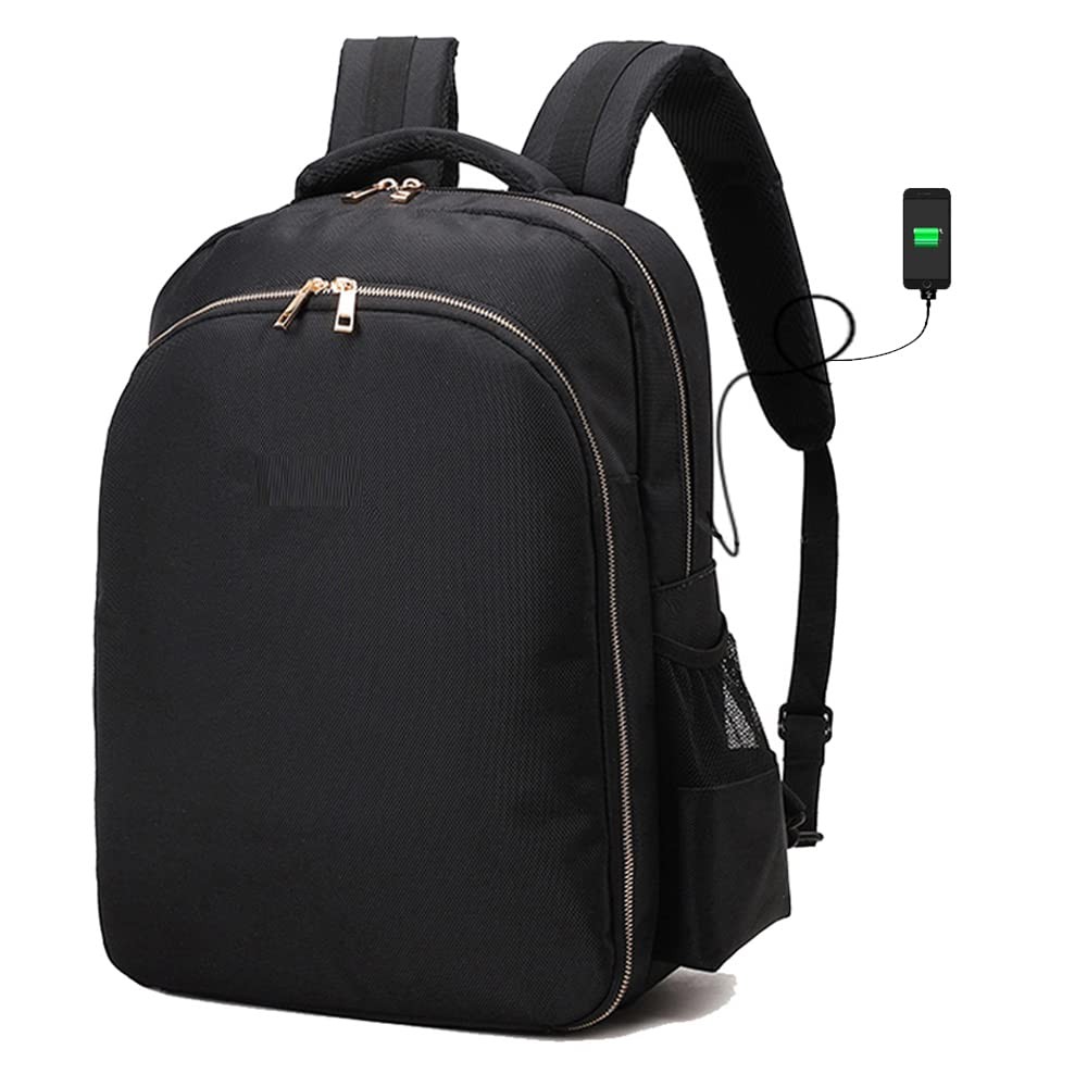MAXPAND Portable Backpack Bag for Barbers Hairdressings Large, Black
