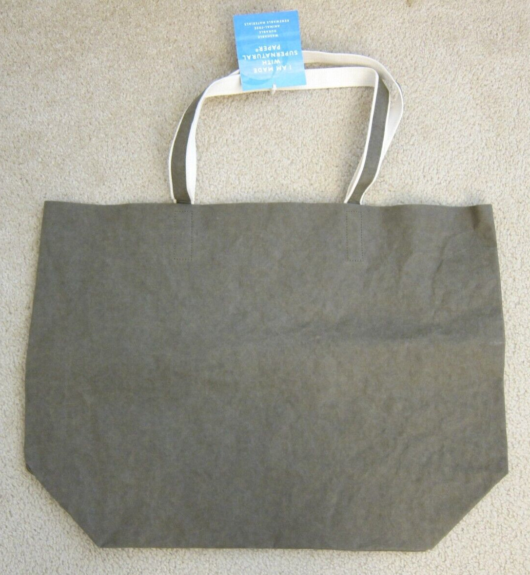 NWT Costco by OUT OF THE WOODS Large Reusable Tote – 22.7″x16.5″x7.6″ w/ 10.5″