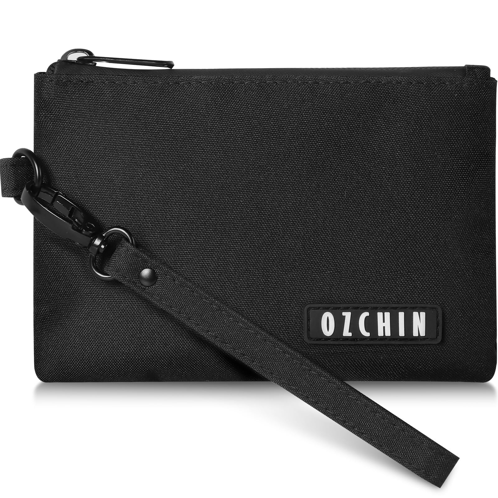 OZCHIN Smell Proof Bag Travel Storage Case Activated 6 x 4 inches, Black