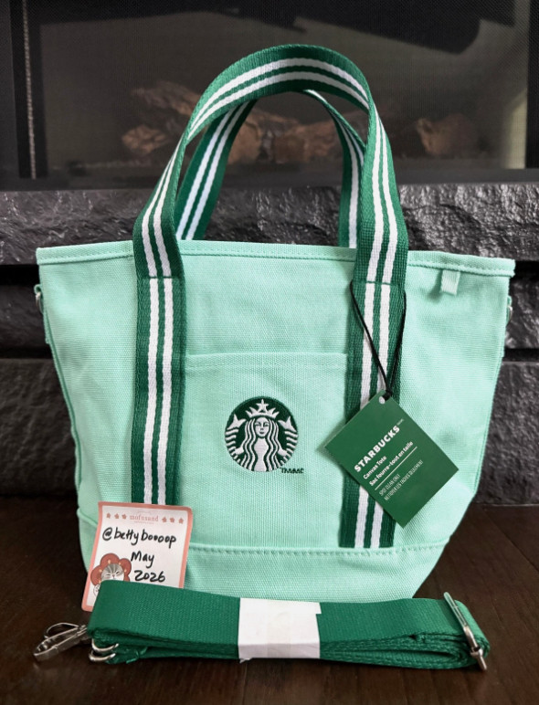NEW 2026 Starbucks Road Trip Canvas Tote Bag Collection Limited Edition