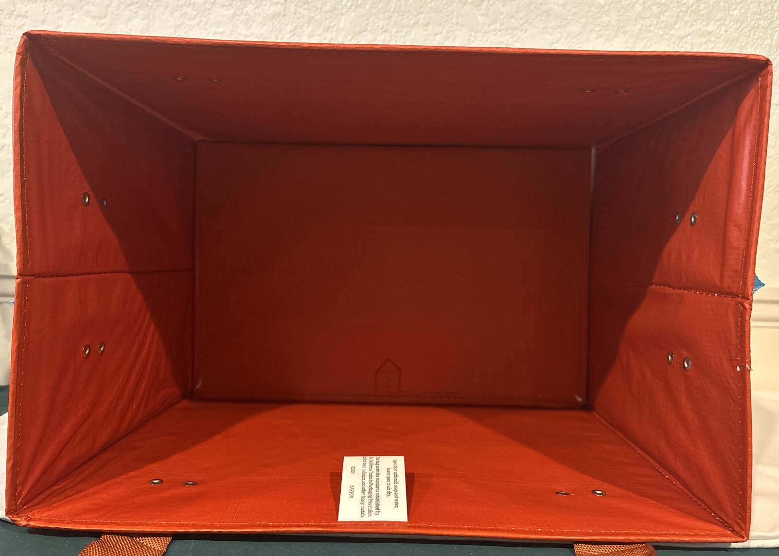 Trader Joe’s Stand-Up Collapsible Bag 6 Gallon New w/ Tags Moon Clouds Pop Art