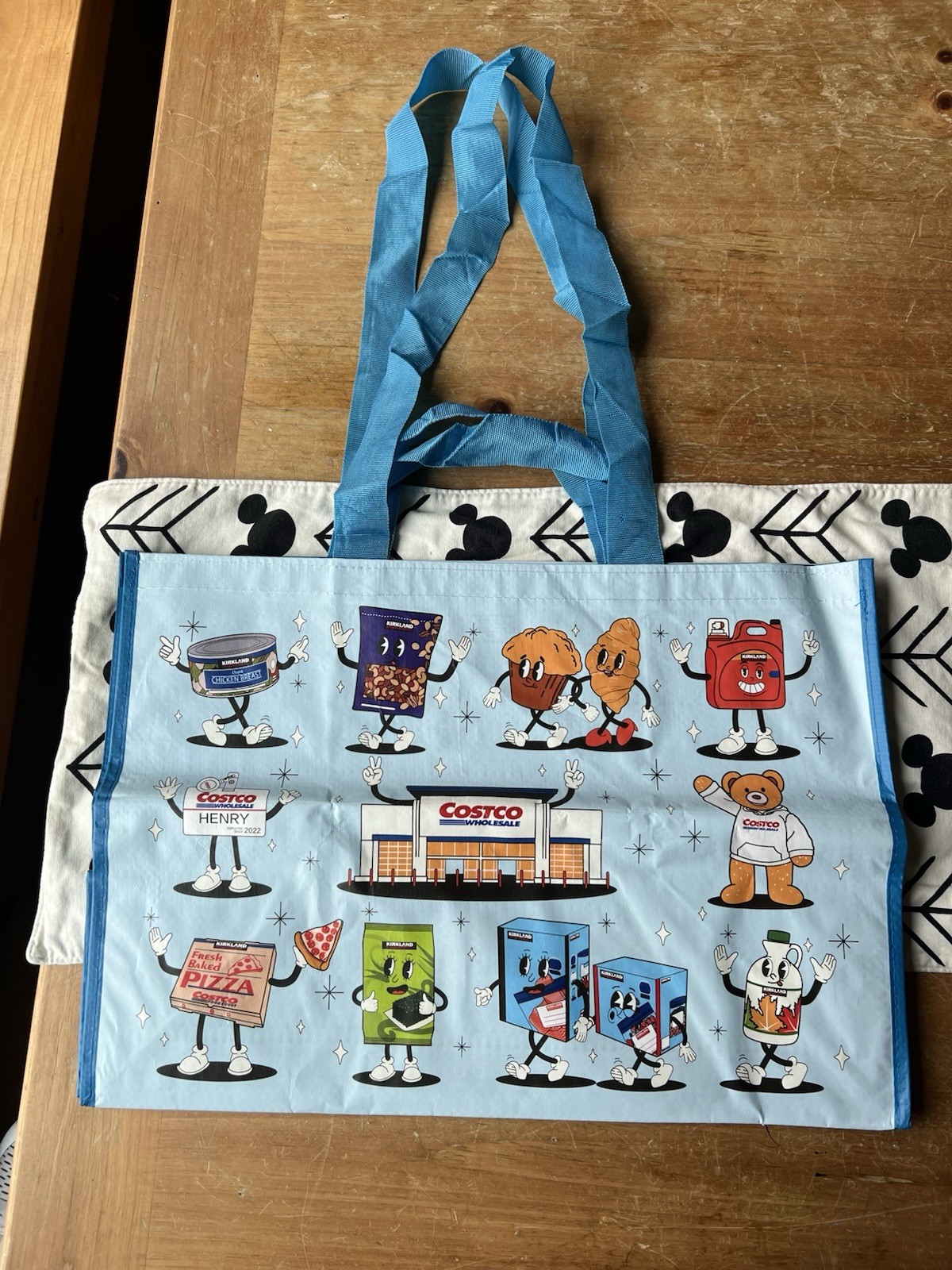 Costco KeepCool Reusable Large Shopping bags W/ 2 bottle Holders Pack Of 5 New