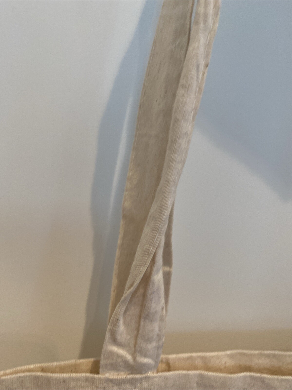 Guittard Chocolate Double Handle Canvas Ivory Tote Bag