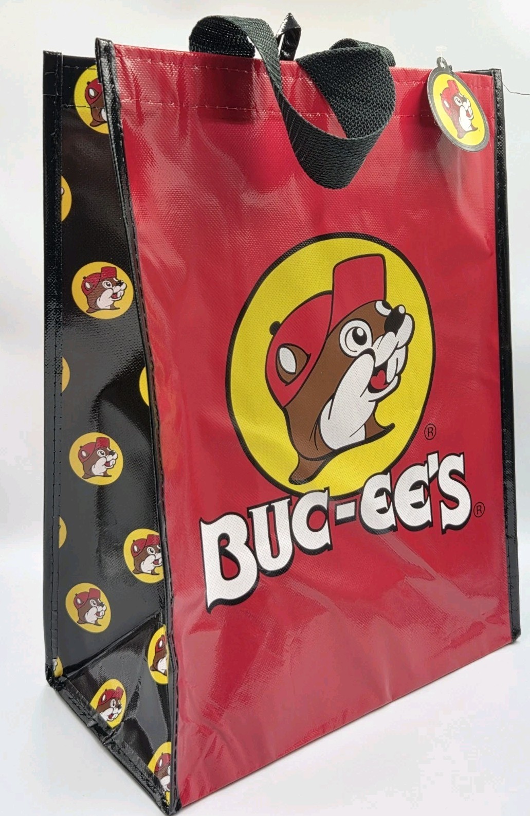 Brand New Traditional Buc-ees Bucees Reusable Shopping Tote Bag Beaver Logo