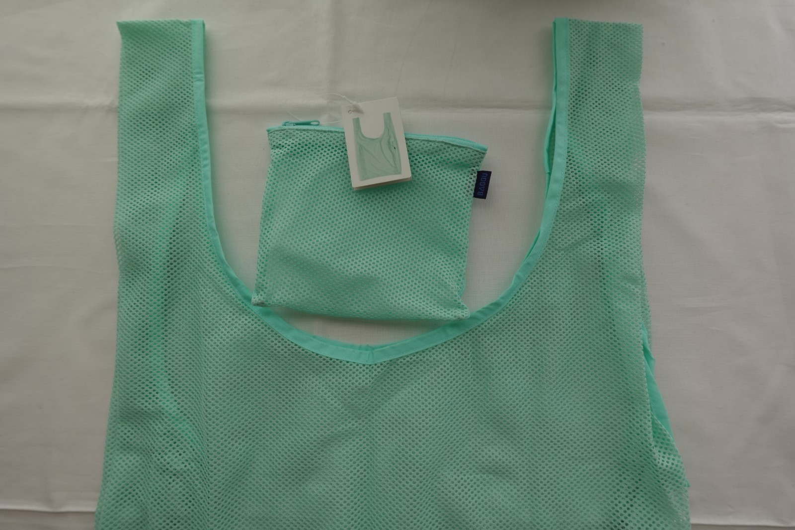 NWT Baggu MESH Standard Reusable Bag Mint Green US seller Discontinued OOP